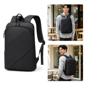 MENSPE Business Laptop Backpacks Waterproof Ultra-thin Casual Travel Backpack Men 16.5inch Laptop Backpack Fashion Multi-compartment Bag