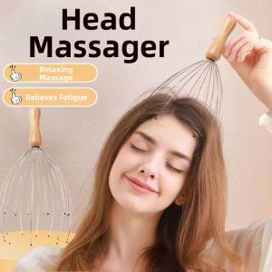 XIAXIU | Relaxing Scalp Head Massager Acupoint Soother 8-legged