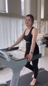 SETPA ชุดโยคะ ชุดกีฬาออกกำลังกาย ชุด2ชิ้น เสื้อแบบสปอร์ตบรา+กางเกงขายาว เนื้อนิ่มใส่สบาย สินค้าพร้อมจัดส่งในไทย