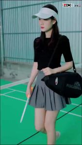 Túi đựng vợt Pickleball ZDK PK2 thời trang có dây đeo chéo nhiều ngăn chứa 2 vợt 4 bóng tiện lợi