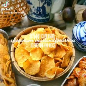 Khoai Tây Lát Chiên Mắm Hành - Túi 500gr