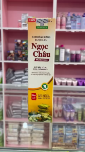 Tuýp kem đánh răng NGỌC CHÂU DƯỢC LIỆU