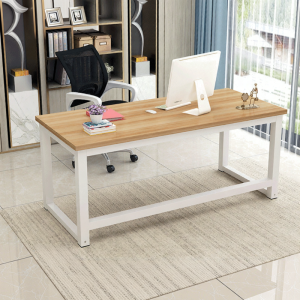 Modern Home and Office Steel-wood Desk