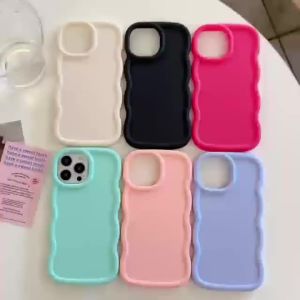 Simple Dots Phone Case For iPhone 17 Air 16E 16 15 14 11 Pro Max Plus 8 7 Xs X XR Candy Color Shockproof Cover Soft Coque