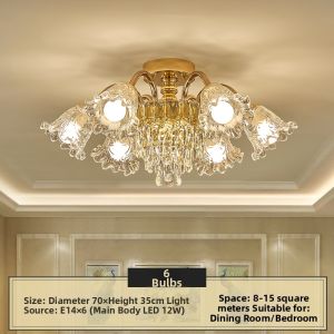 LAIDENG | Luxurious Crystal Ceiling Light