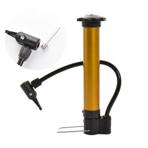1 Chiếc Bơm Xe Đạp Mini Cao Cấp Máy Bơm Hơi Cầm Tay Cho Đi Xe Đạp Không Khí Bóng Đá Bóng Rổ Xe Đạp Phụ Kiện Hướng Dẫn Sử Dụng Bơm Nhựa