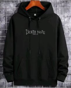 DEATH NOTE desain hoodie jumper bahan tebal dan lembut