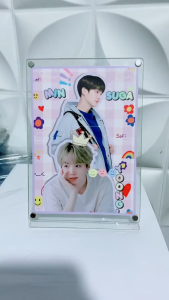 Frame Magnet Akrilik + Cetak Foto Bingkai Foto Akrilik Estetika Modern Minimalis