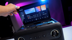 Ikarao Break X2 Smart Karaoke Machine 10.1" HD Touchscreen Android 13 300W Peak Power 2 Wireless Microphones