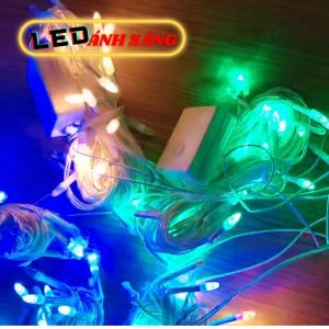 DÂY ĐÈN LED CHỚP TRANG TRÍ NOEL KIM CƯƠNG 8M - 44 BÓNG