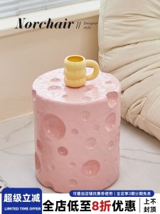 Norchair Scandinavian Creative Cheese Coffee Table Internet Celebrity Home Casual Sofa Side Table Balcony Living Room Cheese Corner Table