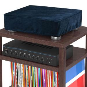 ฝาครอบกันฝุ่นแบบพับได้แขนกันฝุ่นฝาครอบป้องกันสำหรับออดิโอเทคนิค AT-LP120XUSB เครื่องเล่นบันทึกกรณี