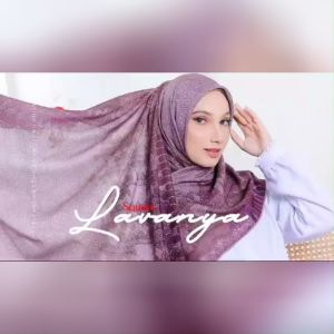 Jual Hijab Segiempat Nibras Lavanya Square Voal KZL 110 x 110