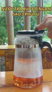 Trà Đỏ Ngọn (Thành Ngạnh Ngành Ngạnh) Làng Ong (Búp Non) – Đắng Nhẹ Chát Dịu Chua Thanh Ngọt Hậu – Hũ 100g