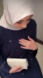 Miskha Abaya Turki Baju Gamis Wanita Remaja Aesthetic Muslimah Elegan Lebaran Terbaru 2024 Viral