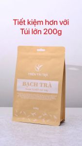 Bạch Trà Shan Tuyết Cổ Thụ Thiện Tài Búp Trà Cổ Thụ Hà Giang Vụ Xuân Hộp Biếu Tặng Hảo Hạng