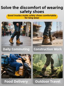 MICUI | Ultra-soft Shock Absorbing Insoles Anti-fatigue Anti-odor