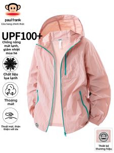 Paul Frank | Áo Khoác Mùa Hè Chống UV UPF 100+ Siêu Nhẹ Chất Liệu Lụa Băng Nhanh Khô