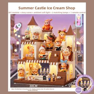 DIY Decorative Coffee Shop Model Kit