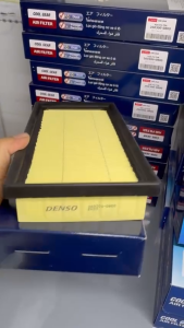 Lọc Gió Động Cơ Dùng Cho Toyota Đời Mới Mitsubishi DENSO Cool Gear 260300-0800 Ngăn Bụi Dị Vật