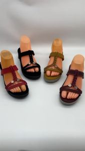 New Fashion Women Designer Slippers Linen Beach Ladies Flat Shoes