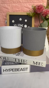 [VS] Plastic vase Style Instagramable for Flower pot indoor and outdoor(JL-G01/JL-G03)