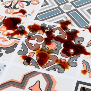 Floor sticker thickened and non-slip/bedroom bathroom waterproof floor wallpaper