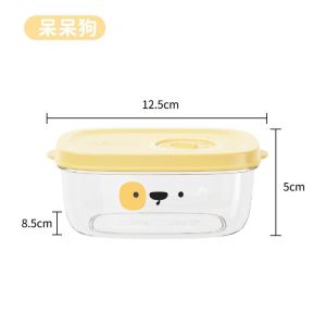 BP0811 Kotak Makan Mini Toples Tempat Penyimpanan Makanan Lucu Kedap Udara Serbaguna