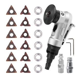 Bộ Dụng Cụ Tạo Cạnh Vát Khí Nén SI FANG 45 Độ Máy Cắt Tỉa Kim Loại Máy Tạo Cạnh Vát Chính Xác Bộ Dụng Cụ Tạo Cạnh Vát Hình Cung