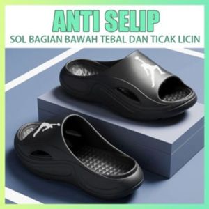 Yink Sanda Sandal Slop Pria Keren Kekinian Dewasa Cowok EVA Sepatu Sendal Slide Cowok Slip on Santai Premium Casual