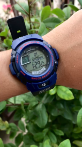 đồng hồ nam điện tử si Nhật Casio dáng thể thao size 45mm hoạt động tốt