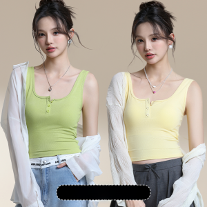 Miiow | Black One-Piece Womens Tank Top Vest Square Collar Underwear Integrated Chest Pad Summer Outdoor Wear Catman MiiOW Brand