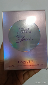 “Lanvin Éclat d’Arpège Sheer Eau de Toilette for Women – Light & Elegant Feminine Fragrance 50ml/100ml