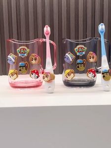 Paw Patrol Children Toothbrush Cute Fairy Tale Characters Kulomi Non-irritating Children Toothbrush