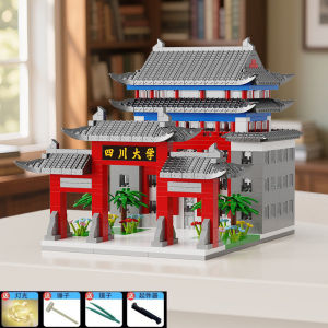 โมเดลโบสถ์ปูโตกาซากิขนาดใหญ่ลำดับสูงสำหรับเด็กและเยาวชน อุปกรณ์เสริมการเรียนรู้ทางวิทยาศาสตร์และเทคโนโลยี ของเล่นแบบสร้างสรรค์