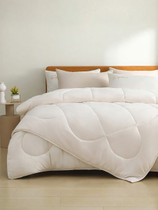 MENDALE | Bamboo Fiber Comforter for Adults and Children Suitable for Spring Autumn Winter Warm
