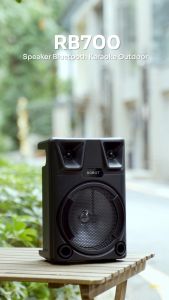 ROBOT Karaoke Speaker RB700 Speaker Bluetooth Karaoke Outdoor RGB 10W Original - Garansi 1 Tahun