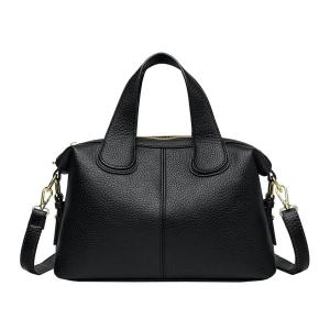 Soft Leather Mom Bag 2026 New Simple Fashion Versatile Ladies Single Shoulder Casual Large Capacity Genuine Leather Sling Bag