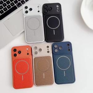 Transformed Into 17 Series Case for iPhone 17 16 15 14 13 Pro Max Cover Magnetic for Mag-safe PU Leather All-round Camera Shell