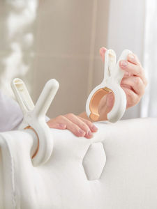 Large Size Plastic Clothes Drying Clips Windproof Strong Bath Towel Quilt Duvet Clips Home Use Non-slip Fabric Organizer