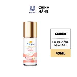 Lăn nách Dove 45ml khử mùi hôi nách và ngăn mùi hôi cánh thu nhỏ lỗ chân lông nhờ có Vitamin E và C giúp dưỡng nách tốt