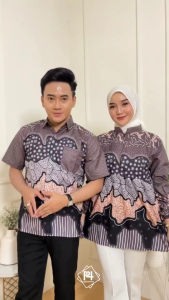 ATASAN BATIK SERAGAM WANITA BAJU BATIK PEKALONGAN SERAGAM PRIA COUPLE SARIMBITAN