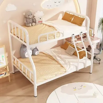 Bunk Bed Frame Iron Art Double-Deck Bed