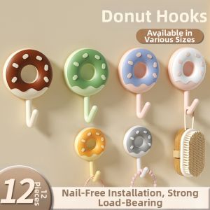 MANJIELI | Traceless Heavy Duty Adhesive Hooks