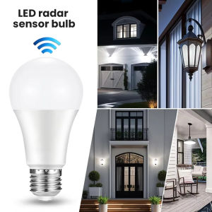 Radar Motion Sensor Light Bulb E26 110V 12W LEDNight LightBedroomGardenLED Bulbs For Home