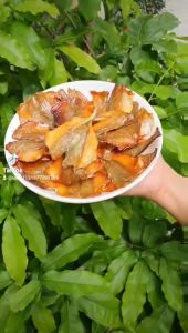 1 kg  KHÔ CÁ CHỈ VÀNG NGON TO làm quà SIÊU SANG