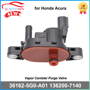 Vapor Canister Purge Solenoid Valve 36162-5G0-A01 136200-7140 for Honda Accord Odyssey Pilot Ridgeline Acura MDX RDX RLX TLX
