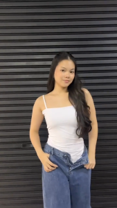 Lassmee | LOLA Bodysuit Wanita / Tank Top Bodysuit / Tank Top Tali Spaghetti / Atasan Wanita