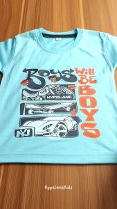 Baju Kaos Distro Anak Laki Laki Karakter Mobil Star Boys Keren Import Usia 1 - 10 Tahun - Hypelane