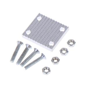 【Y】Aluminum Trapezoid Teeth Clamp Fit GT2 6mm 10mm Open Synchronous Timing Belt Gear Board Connecting Plate For 3D Printer